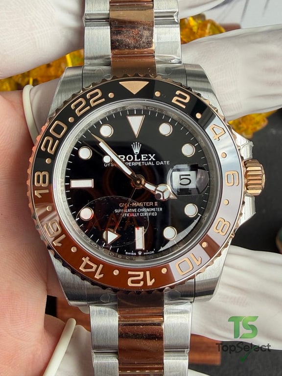 Rolex GMT-Master II Root Beer Two-Tone - 6