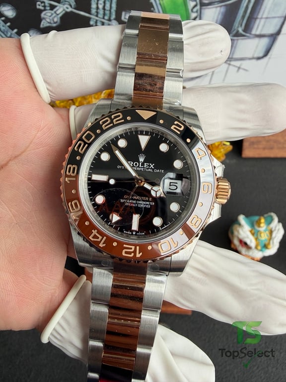 Rolex GMT-Master II Root Beer Two-Tone - 10
