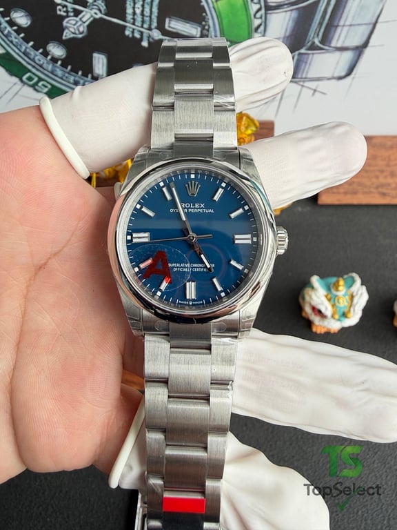 Rolex Oyster Perpetual 36 Blue Dial - 12