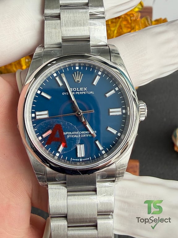 Rolex Oyster Perpetual 36 Blue Dial - 5