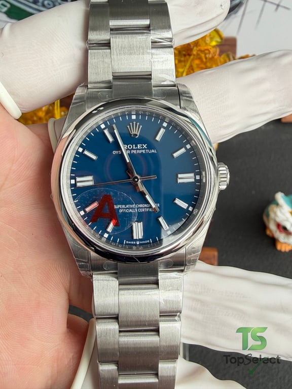 Rolex Oyster Perpetual 36 Blue Dial - 6