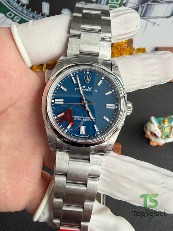Rolex Oyster Perpetual 36 Blue Dial - 7