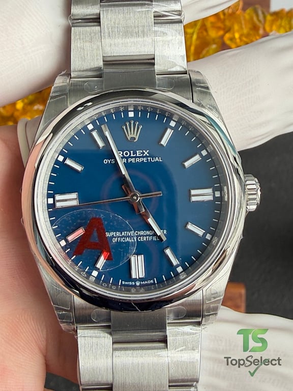 Rolex Oyster Perpetual 36 Blue Dial - 8