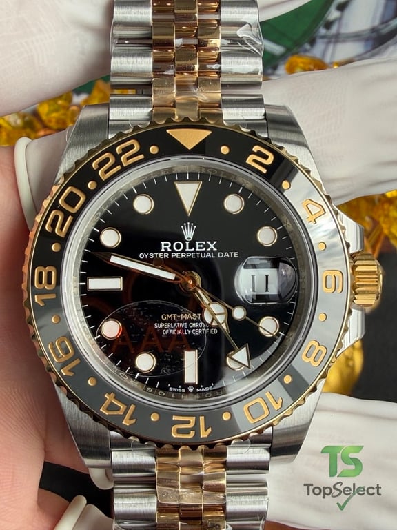 Rolex GMT-Master II Two-Tone Black Dial - 15