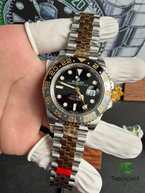Rolex GMT-Master II Two-Tone Black Dial - 18