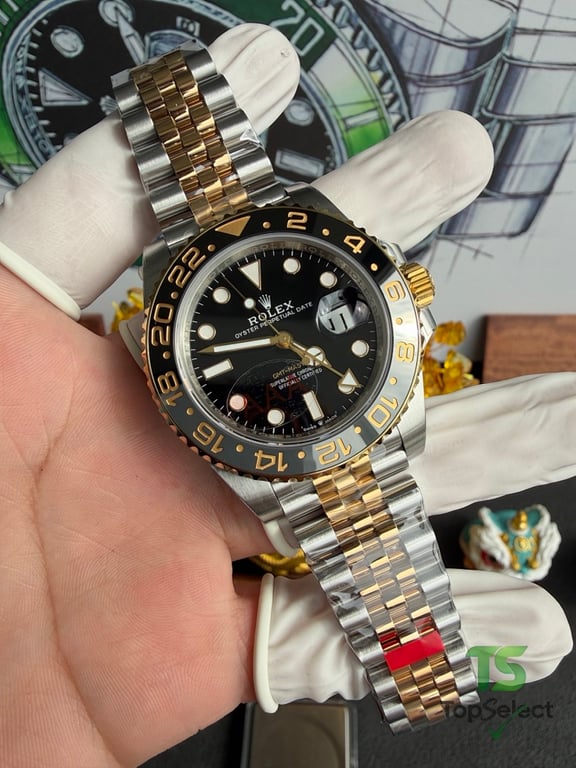 Rolex GMT-Master II Two-Tone Black Dial - 19