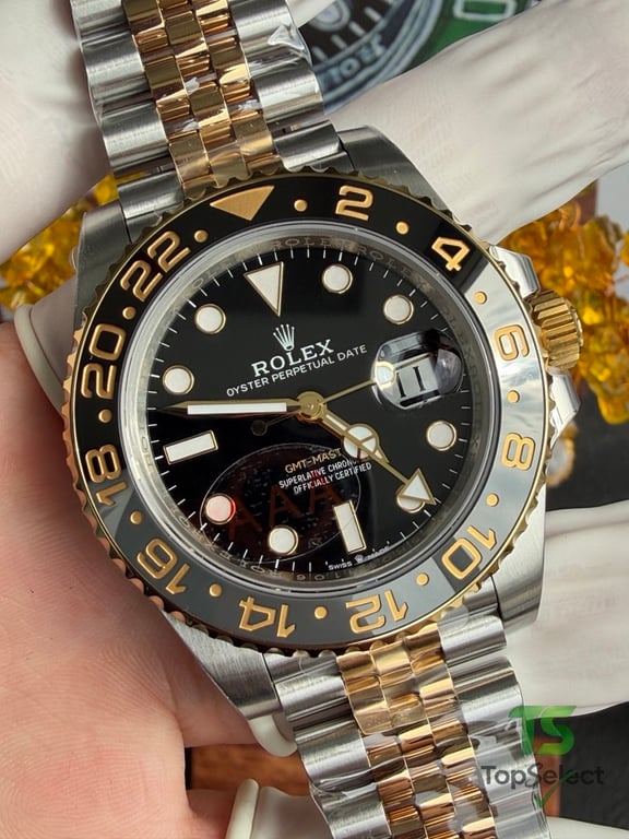 Rolex GMT-Master II Two-Tone Black Dial - 3