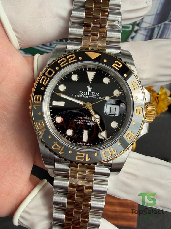 Rolex GMT-Master II Two-Tone Black Dial - 4