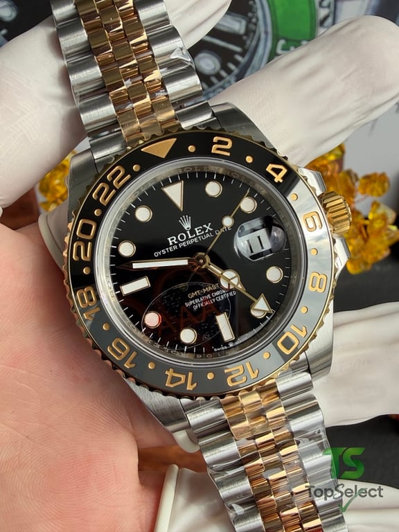 Rolex GMT-Master II Two-Tone Black Dial - 5