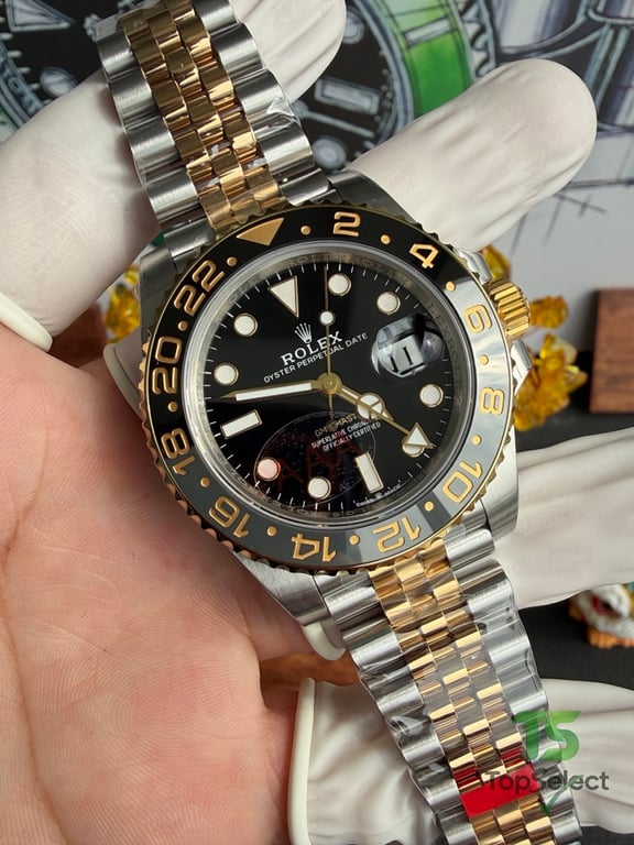 Rolex GMT-Master II Two-Tone Black Dial - 8