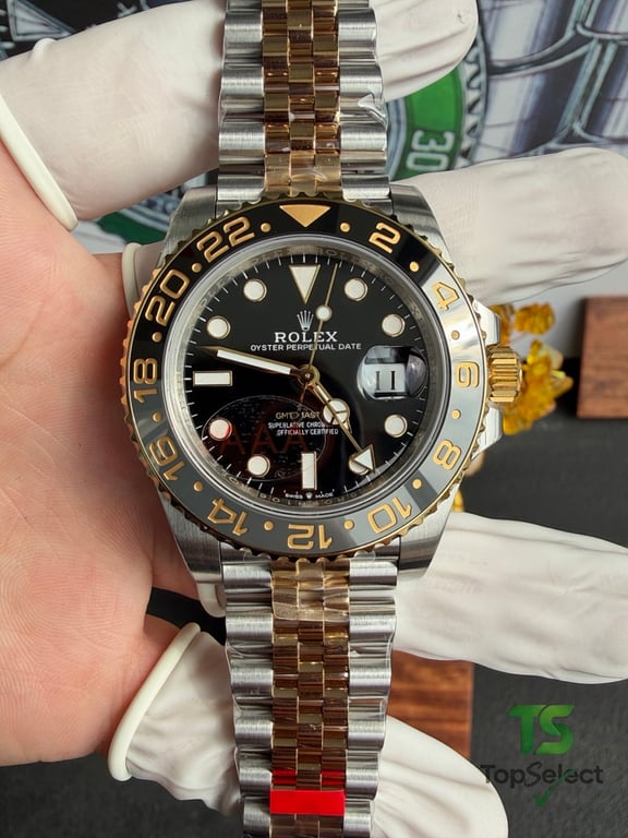 Rolex GMT-Master II Two-Tone Black Dial - 9