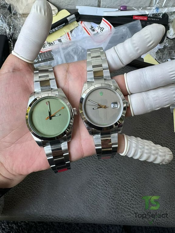 Rolex Blaken Custom Minimalist Dial Watch - 3