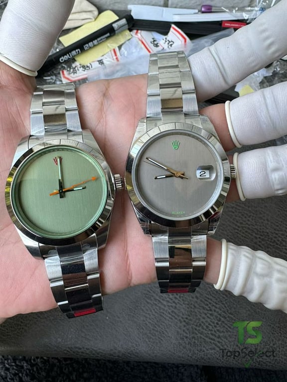 Rolex Blaken Custom Minimalist Dial Watch - 4