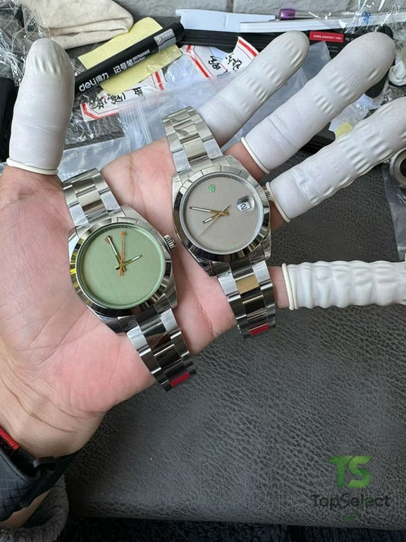 Rolex Blaken Custom Minimalist Dial Watch - 5