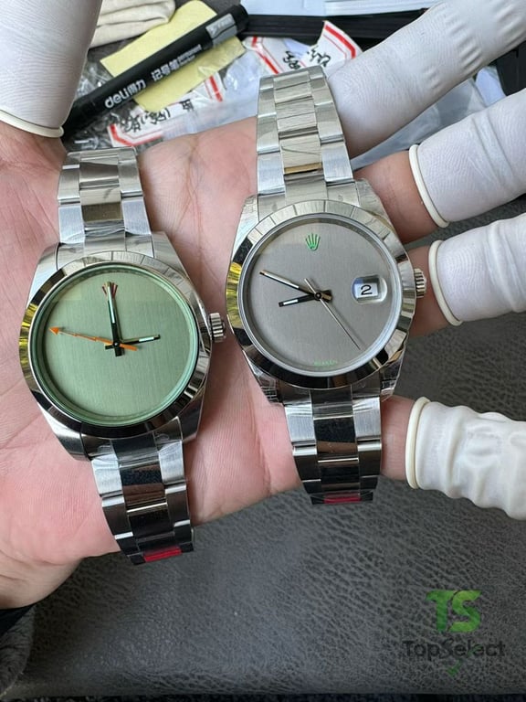 Rolex Blaken Custom Minimalist Dial Watch - 6
