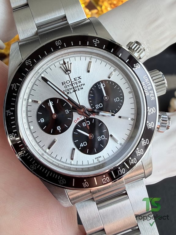 Rolex Daytona Blaken Paul Newman Tribute Silver - 38