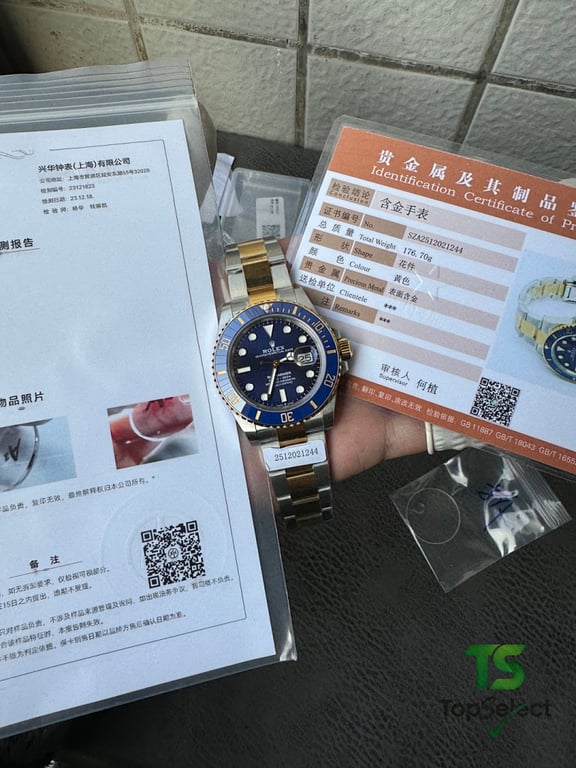 Rolex Submariner Date Blue Two-Tone - 15