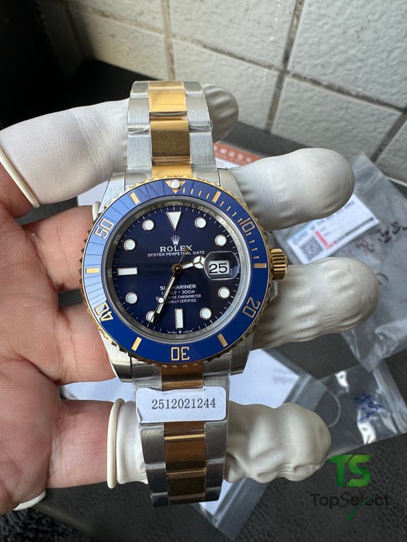 Rolex Submariner Date Blue Two-Tone - 4