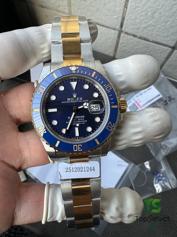 Rolex Submariner Date Blue Two-Tone - 7