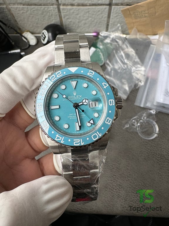 Rolex GMT-Master II Tiffany Blue Steel - 15