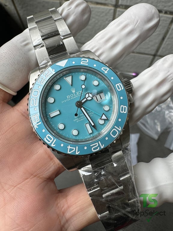 Rolex GMT-Master II Tiffany Blue Steel - 4