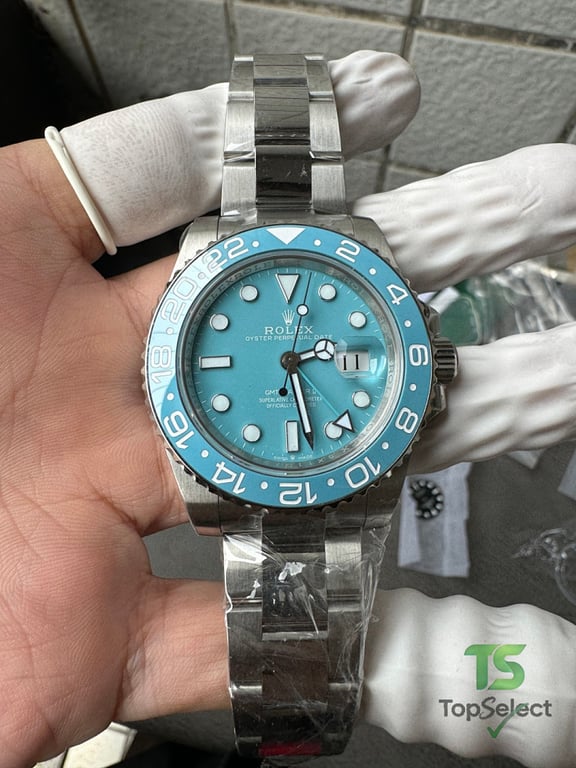 Rolex GMT-Master II Tiffany Blue Steel - 5