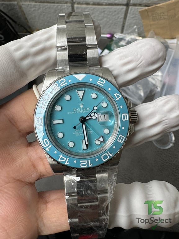 Rolex GMT-Master II Tiffany Blue Steel - 8