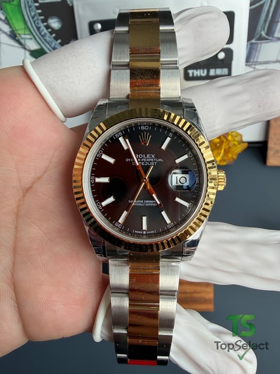 Rolex Datejust Two-Tone Black Dial - 11