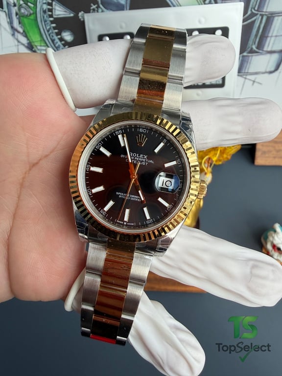 Rolex Datejust Two-Tone Black Dial - 18