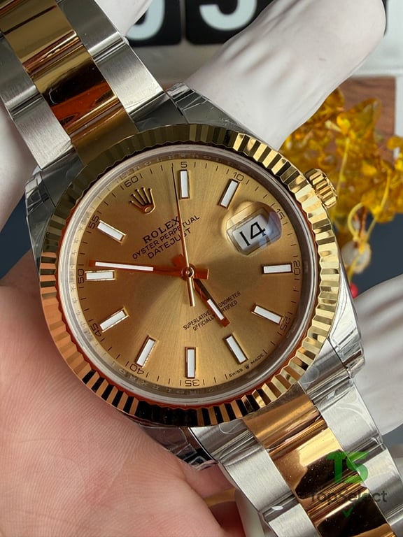 Rolex Datejust Champagne Dial Two-Tone - 2