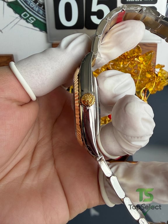Rolex Datejust Champagne Dial Two-Tone - 16