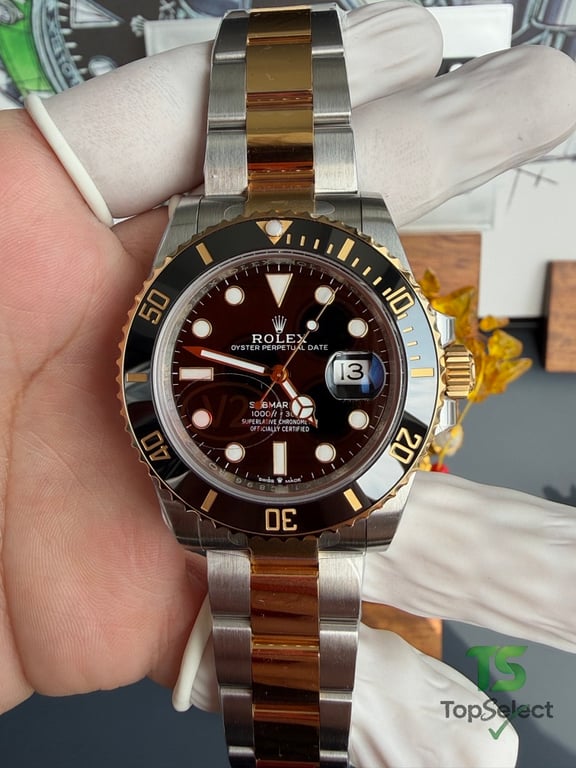 Rolex Submariner Two-Tone Black Dial - 13
