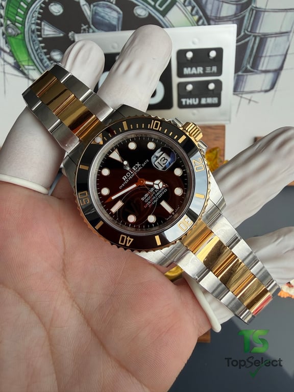 Rolex Submariner Two-Tone Black Dial - 15