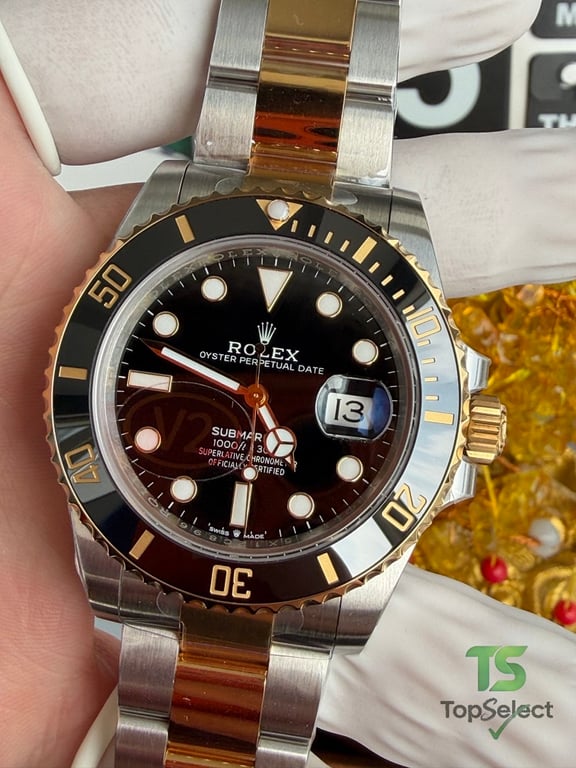 Rolex Submariner Two-Tone Black Dial - 17