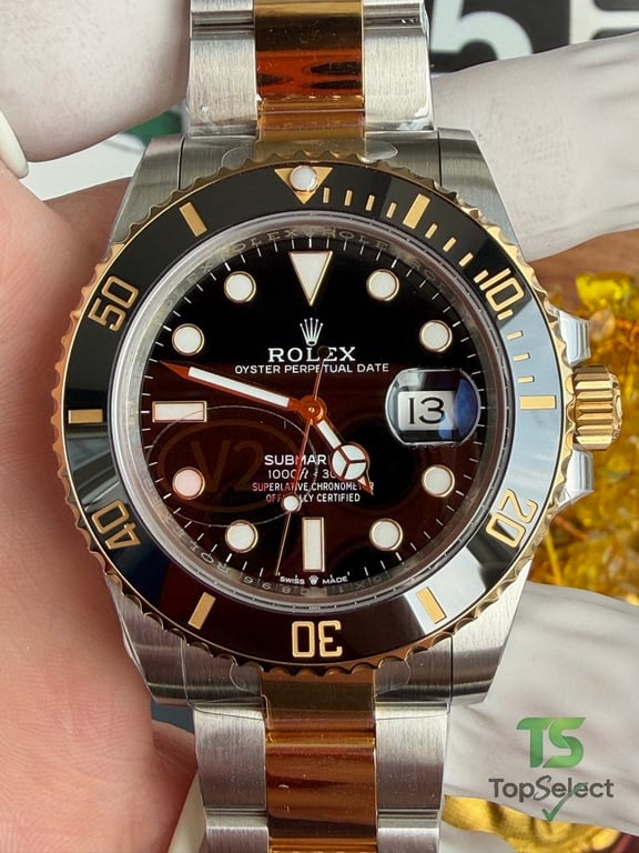 Rolex Submariner Two-Tone Black Dial - 18