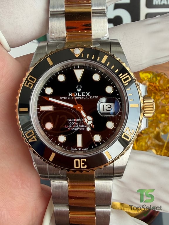 Rolex Submariner Two-Tone Black Dial - 3