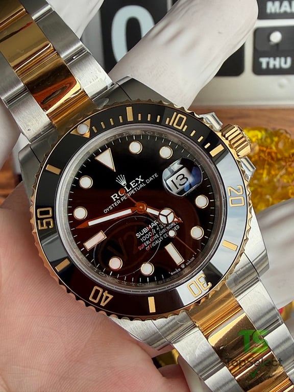 Rolex Submariner Two-Tone Black Dial - 6
