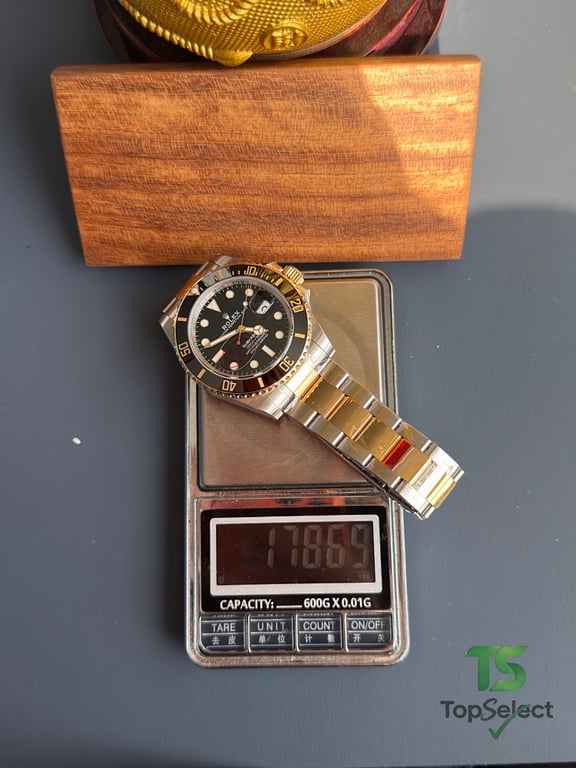 Rolex Submariner Two-Tone Black Dial - 8