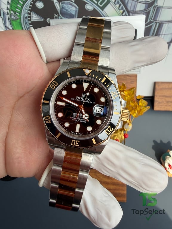 Rolex Submariner Two-Tone Black Dial - 10