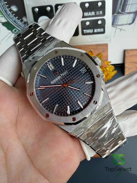 Audemars Piguet Royal Oak 15500 Blue Dial - 5