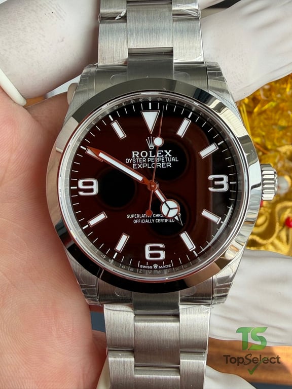 Rolex Explorer 40mm Black Dial Steel - 2
