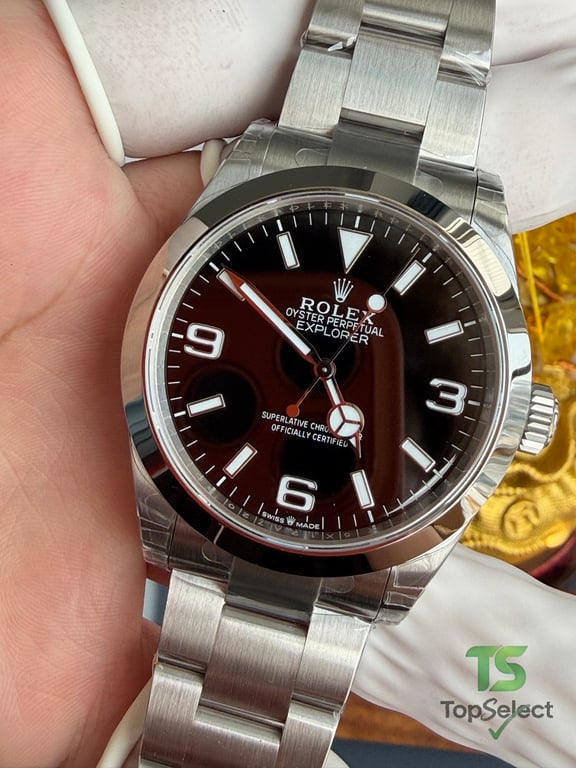 Rolex Explorer 40mm Black Dial Steel - 19