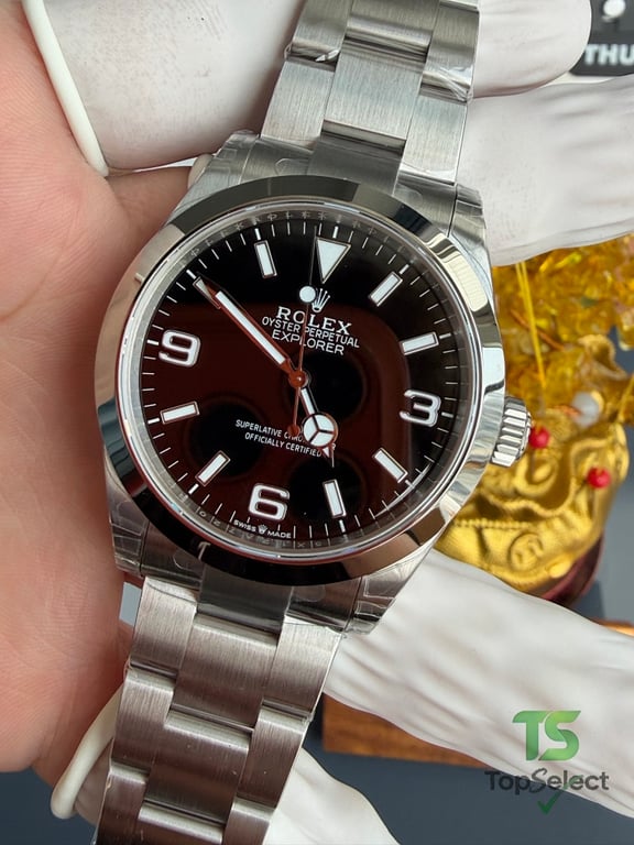 Rolex Explorer 40mm Black Dial Steel - 4