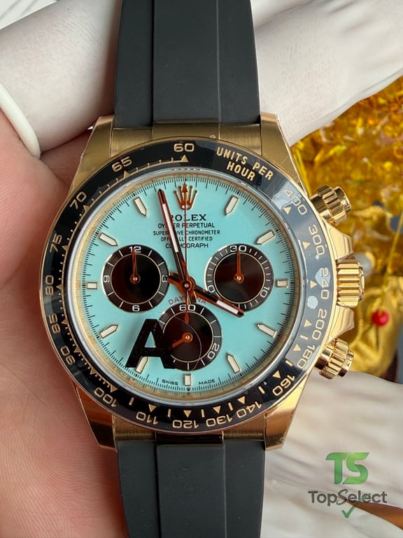 Rolex Daytona Tiffany Blue Gold - 2
