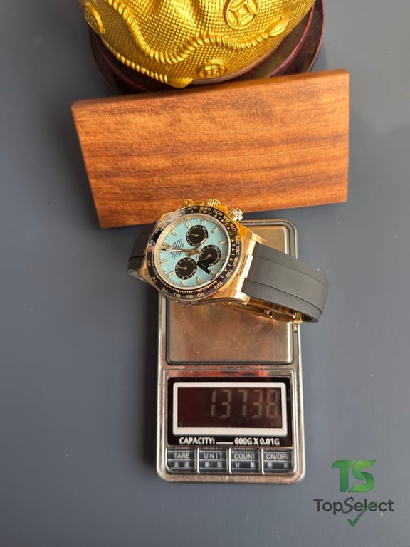 Rolex Daytona Tiffany Blue Gold - 12