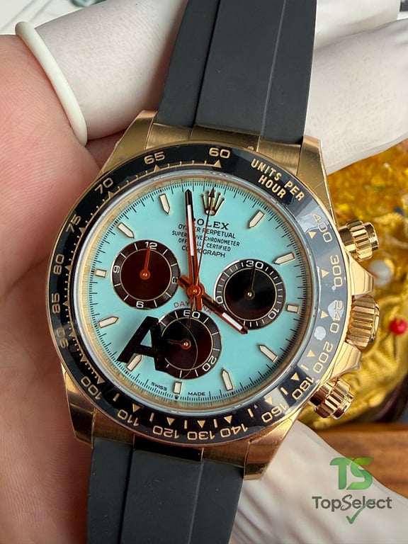 Rolex Daytona Tiffany Blue Gold - 17