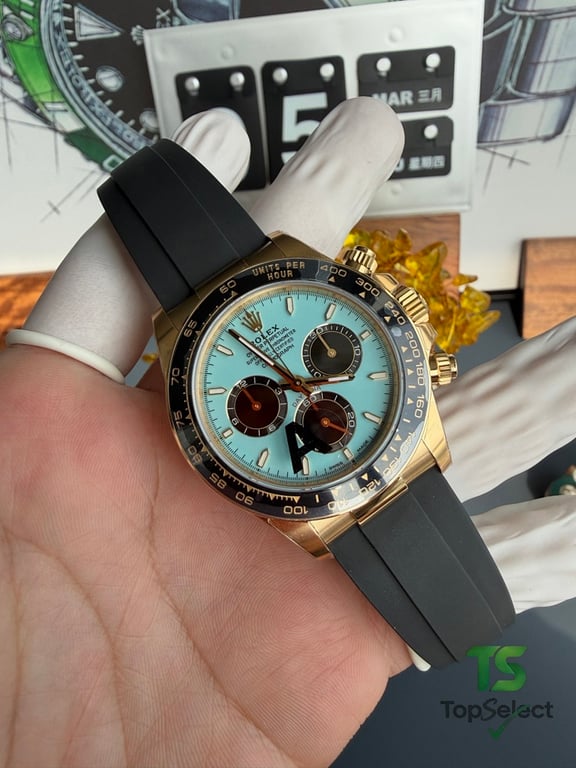Rolex Daytona Tiffany Blue Gold - 19