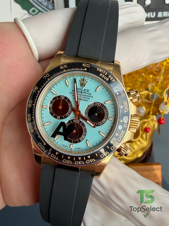 Rolex Daytona Tiffany Blue Gold - 4