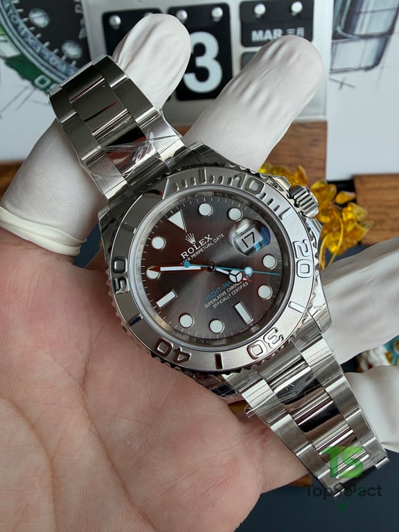 Rolex Yacht-Master 40 Rhodium Dial - 8