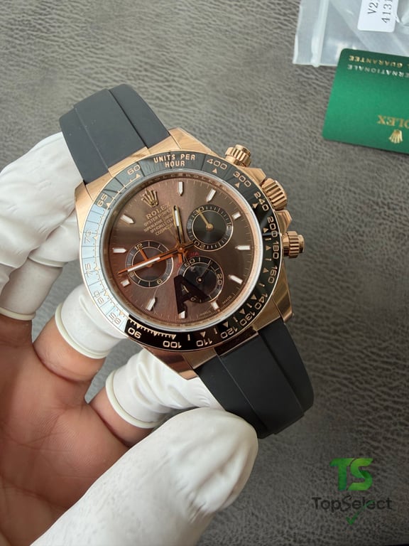 Rolex Cosmograph Daytona Rose Gold Chocolate Dial - 11